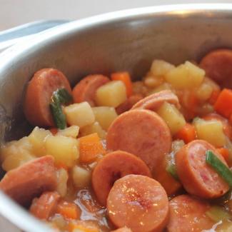 sausage-stew